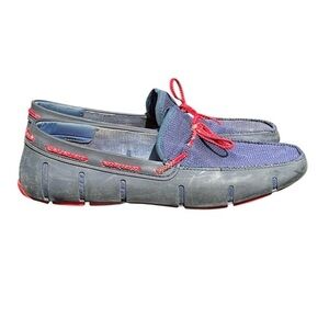Swims Braided Lace Loafer Navy and Red Men's Loafers men’s size 12